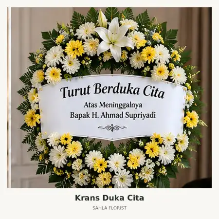 Krans Bunga Duka Batu Bara